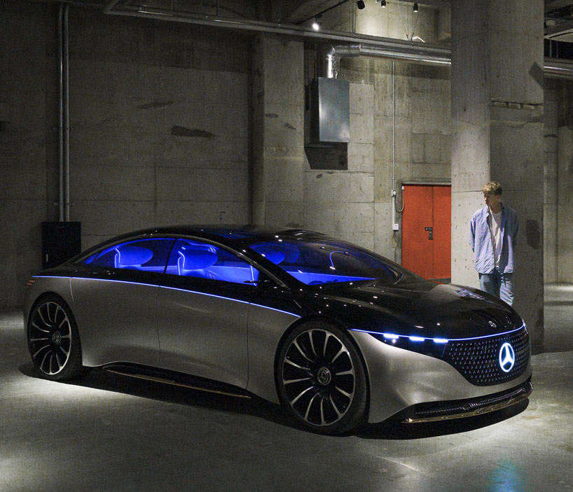 Sleek Sustainable Mercedes Benz Vision Eqs A Closer Look At The