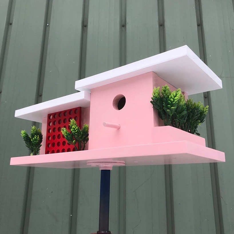 These Modernist Birdhouses Have Been Shaped After Palm Springs Mid