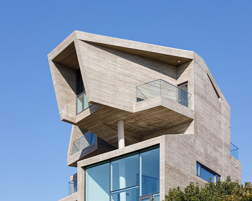 Moon Hoon Stacks Concrete Volumes To Build Pacific Residence