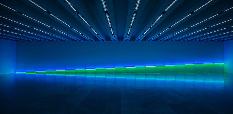 Dan Flavin S Dedications In Lights Exhibition At Kunstmuseum Basel