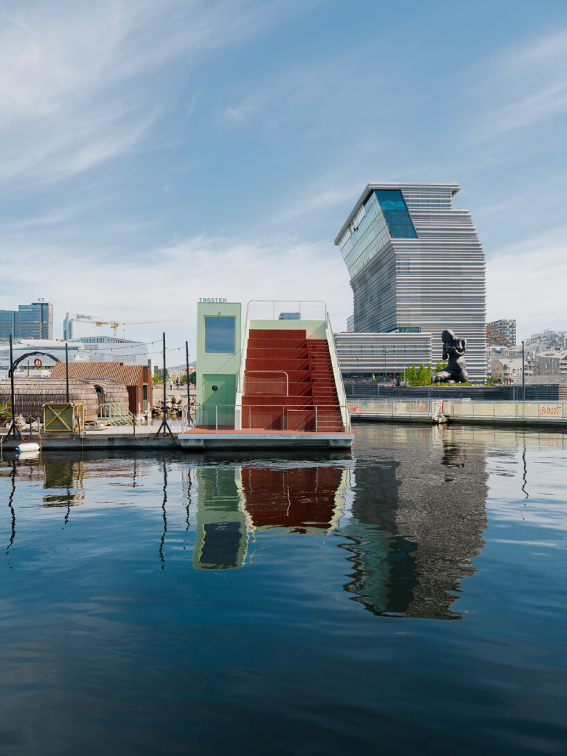 Estudio Herrero S Trosten Is Oslos First Floating Accessible Sauna