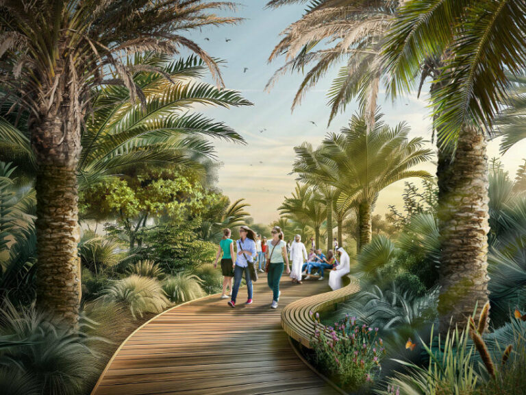 Urb To Build The Worlds Greenest Highway Green Spine In Dubai