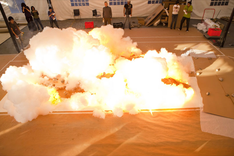 cai guo qiang: sunshine and solitude at MUAC, mexico city