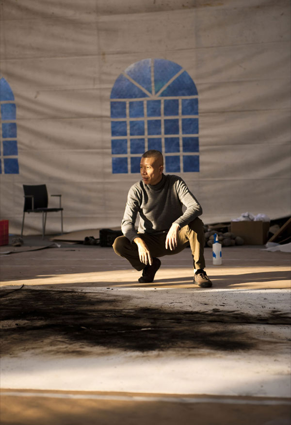 cai guo qiang: sunshine and solitude at MUAC, mexico city