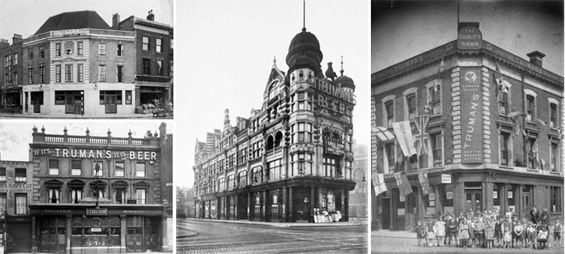 truman's beer : established in 1666, closed in 1989, re established in 2010.