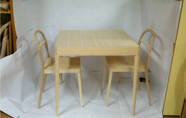 inga sempe: oesterlen chair and table for gaersnaes