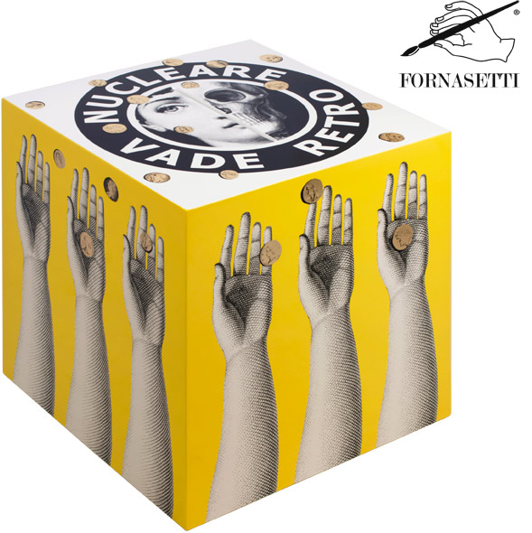 fornasetti: nucleare vade retro