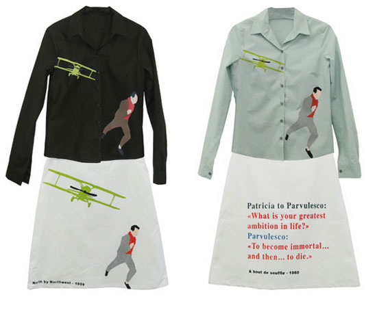 cecile belmont: 'cinema' dress