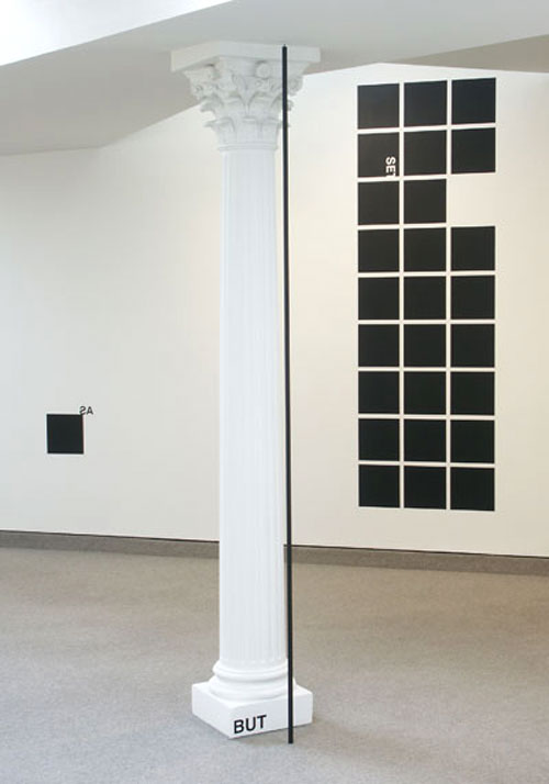 peter downsbrough at the barbara krakow gallery, boston