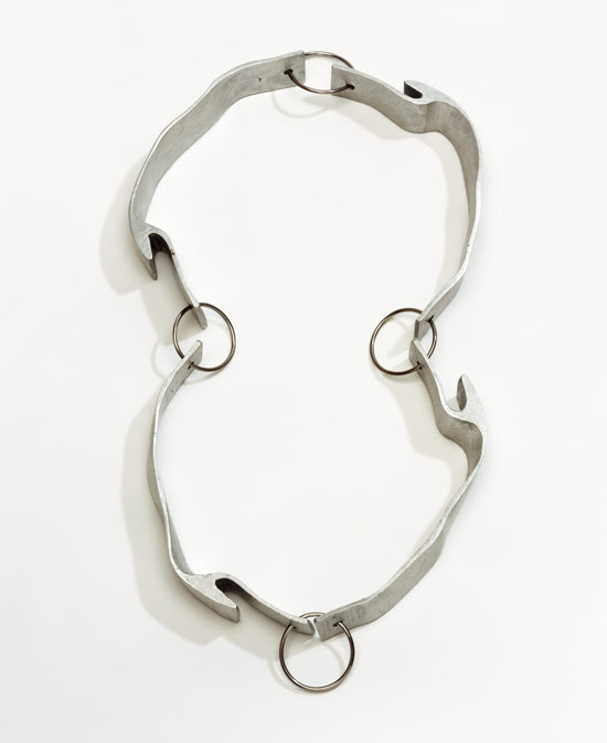 dorothea pruhl: 'necklaces' exhibition at the international design museum, munich