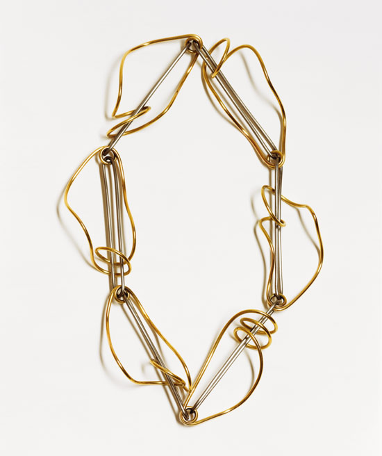 dorothea pruhl: 'necklaces' exhibition at the international design museum, munich