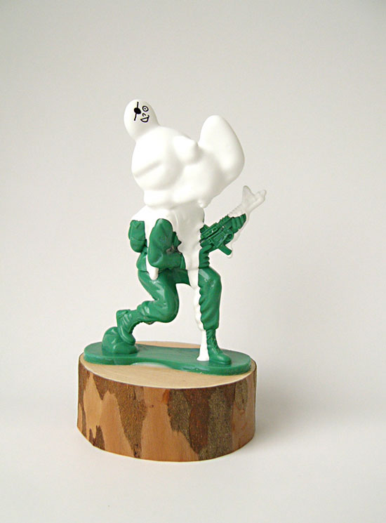 soldier ghosts by artist kaneuji teppei, exhibition at the yokohama museum of art