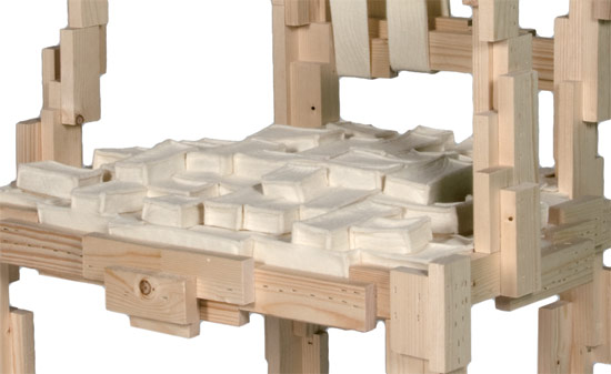 studio makkink & bey: pixelated chair at milan design week 09