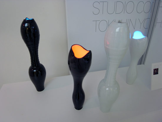 paul cocksedge 'swell' and 'light as air ceramic' for yamagiwa at milan design week 09