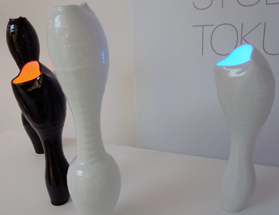 paul cocksedge 'swell' and 'light as air ceramic' for yamagiwa at milan design week 09