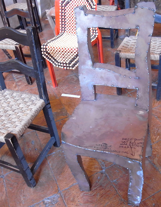 prophets and penitents: confession of a chair at milan design week 09