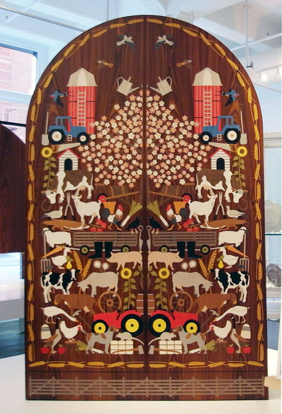 studio job: 'bavaria' at moss, new york