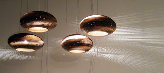graypants, inc.: cardboard lamps
