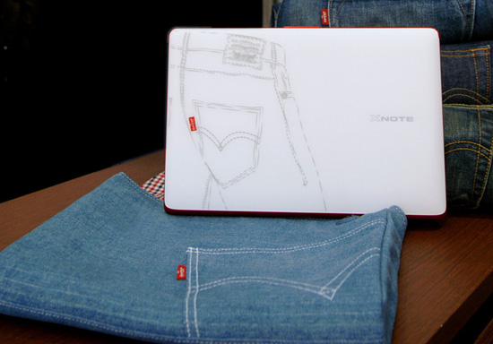 levi's special edition LG notebook