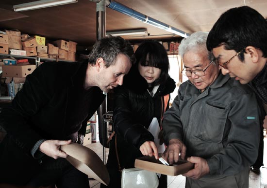 bouroullec brothers and japan brand: wajima collection