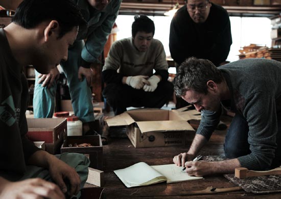 bouroullec brothers and japan brand: wajima collection