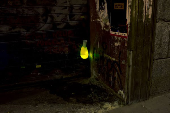 'public toilets' by luzinterruptus