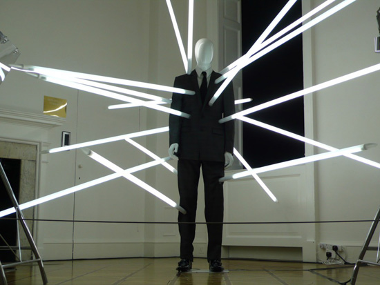 donatella versace and james clar for esquire singular suit show