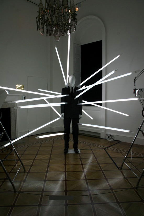 donatella versace and james clar for esquire singular suit show