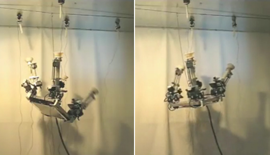 spiderbot shoots webs like spiderman