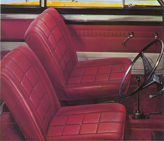 vintage car interiors
