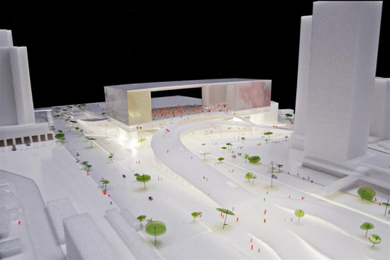 JDS architects: taipei pop music centre proposal
