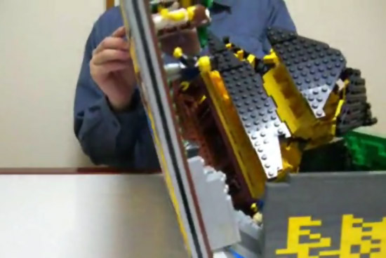 LEGO pop up diorama