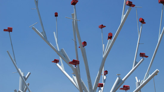 emilio marin and claudio magrini: modular tree installation