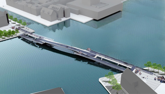 studio bednarski wins competition to design new opening bridge in copenhagen