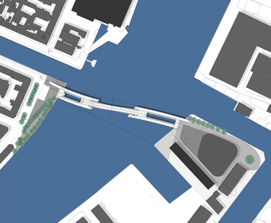 studio bednarski wins competition to design new opening bridge in copenhagen