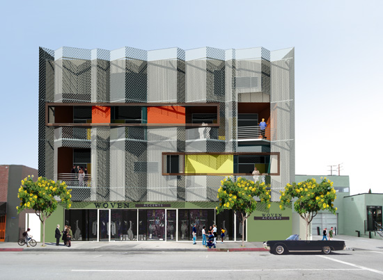pugh and scarpa architects: cherokee lofts