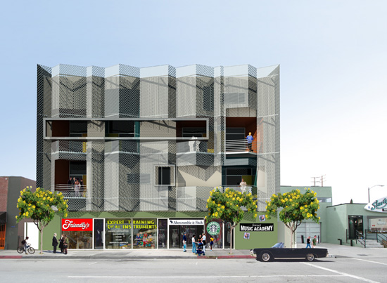 pugh and scarpa architects: cherokee lofts
