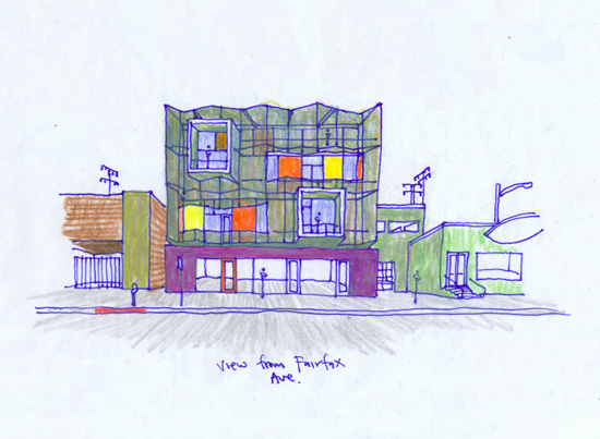 pugh and scarpa architects: cherokee lofts