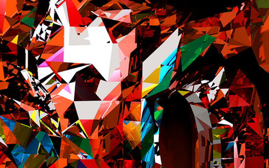 karsten schmidt digital identity for decode exhibition at victoria and albert museum