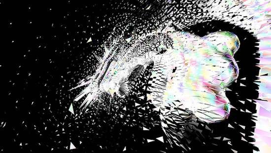 karsten schmidt digital identity for decode exhibition at victoria and albert museum