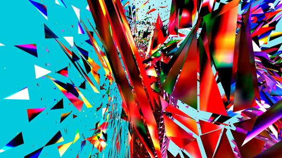 karsten schmidt digital identity for decode exhibition at victoria and albert museum