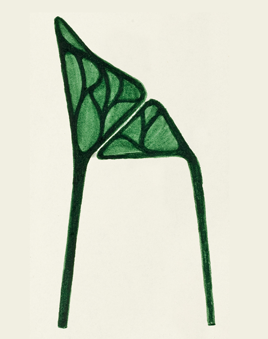 design sketches on show in paris