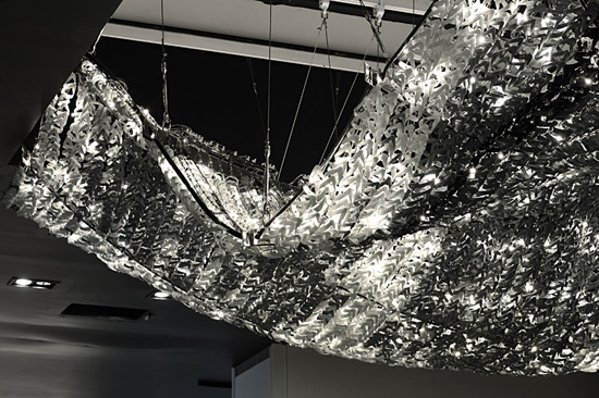 michela vianello and karim rashid: fluxus a fabric of glass