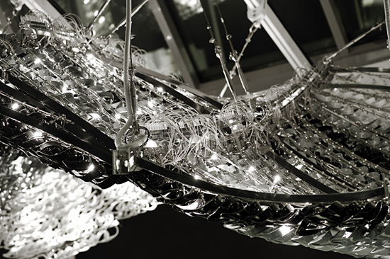 michela vianello and karim rashid: fluxus   a fabric of glass