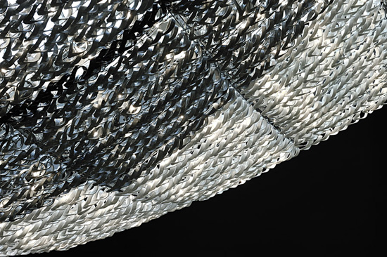 michela vianello and karim rashid: fluxus   a fabric of glass