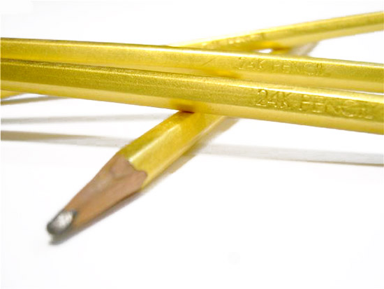 24K pencil new at designboom shop