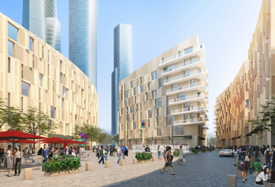 daniel libeskind: dream hub yongsan IBD masterplan   archipelago 21