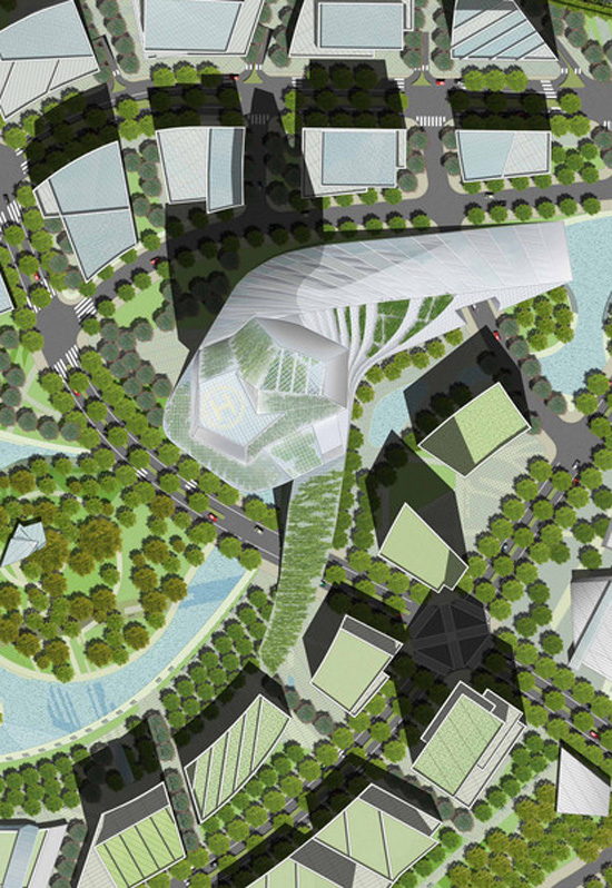 Daniel Libeskind: Dream Hub Yongsan Ibd Masterplan Archipelago 21