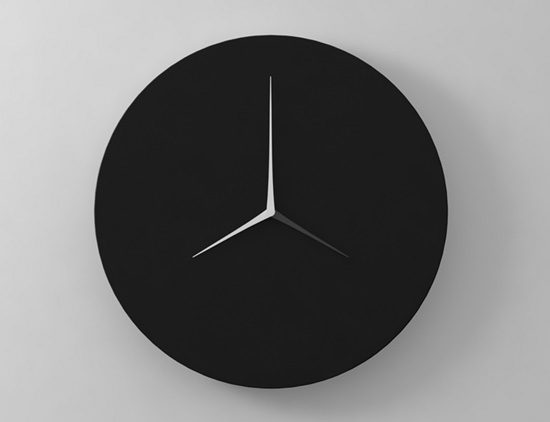 kit men keung studio: long D dual time wall clock