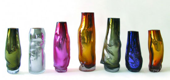 mesh vases by werner aisslinger